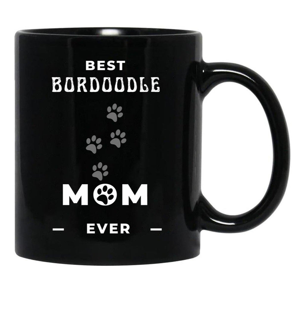 Best Bordoodle Mom Ever Black Coffee Mug, Gift Coffee Mug - Black