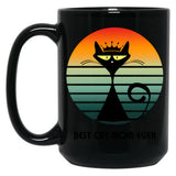 Best Cat Mom Ever (5) Black Coffee Mug, Gift Coffee Mug
