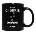 Best Chorkie Mom Ever Black Coffee Mug, Gift Coffee Mug - Black