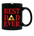 Best Dad Ever Father'S Day Black Coffee Mug, Gift Coffee Mug - Black