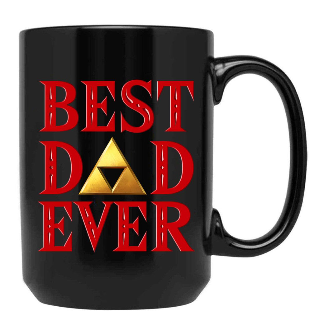 Best Dad Ever Father'S Day Black Coffee Mug, Gift Coffee Mug