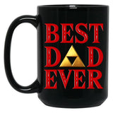 Best Dad Ever Father'S Day Black Coffee Mug, Gift Coffee Mug
