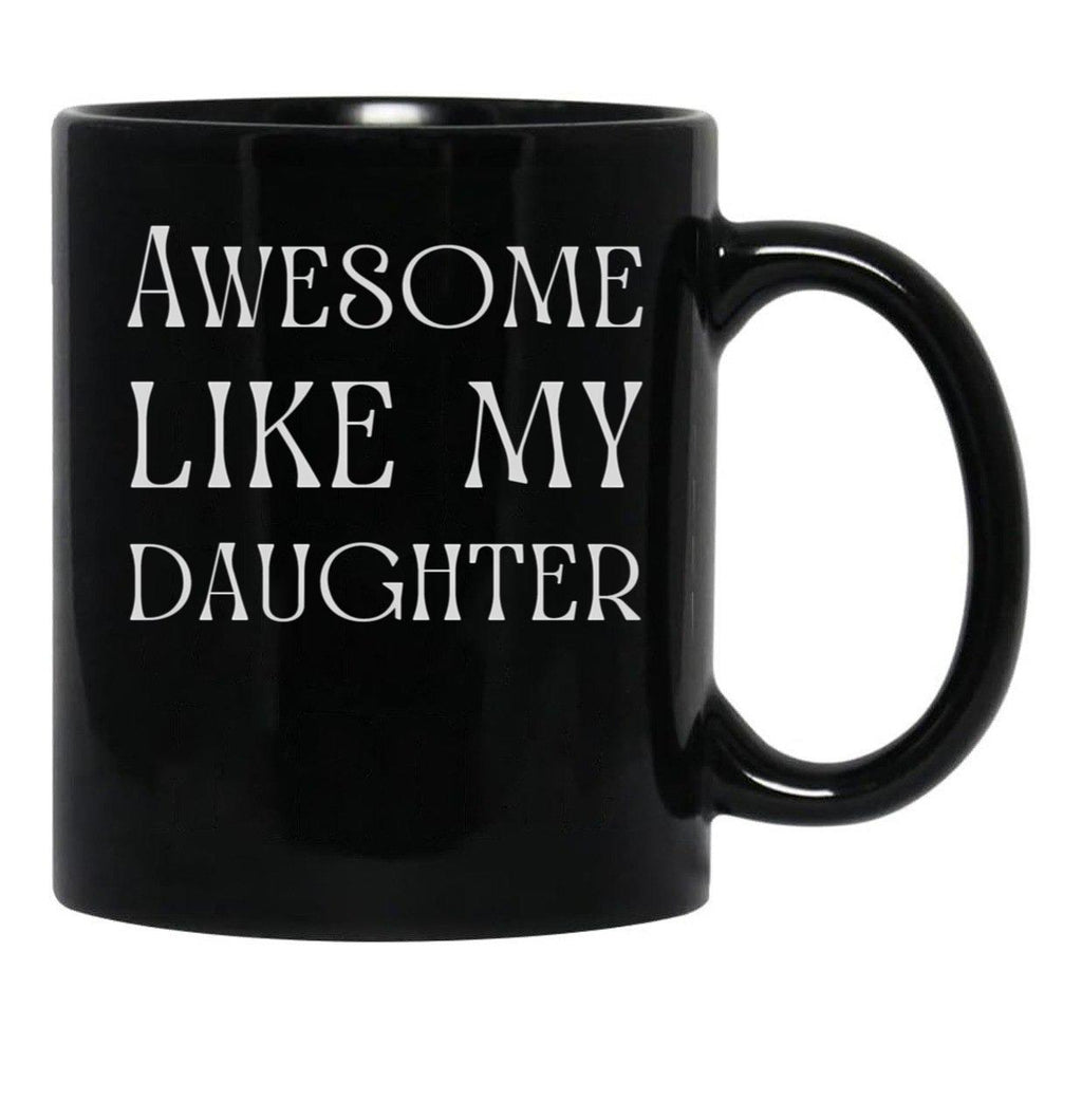 Best Dad In The World Fathers Day From Daughter Black Coffee Mug - Black