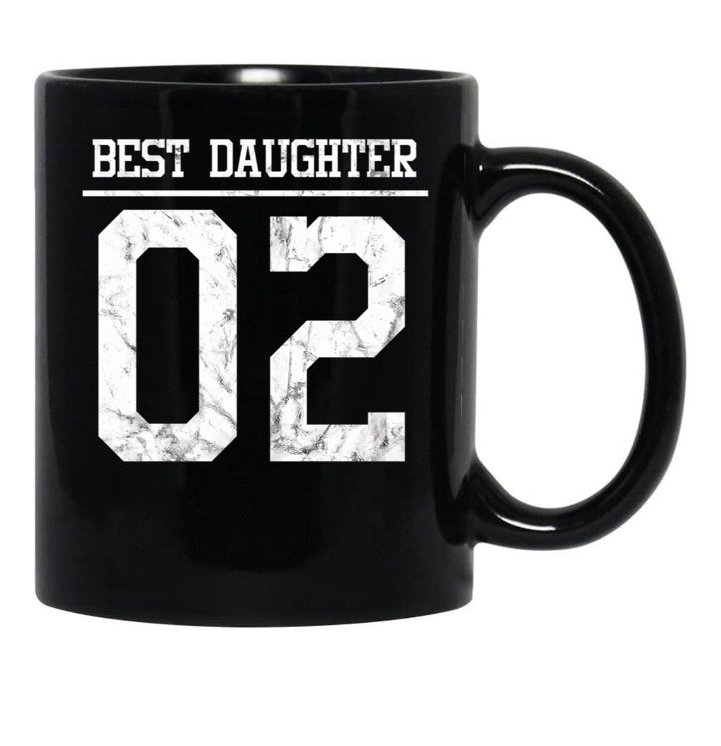 Best Daughter 02 (1) Black Coffee Mug - Black