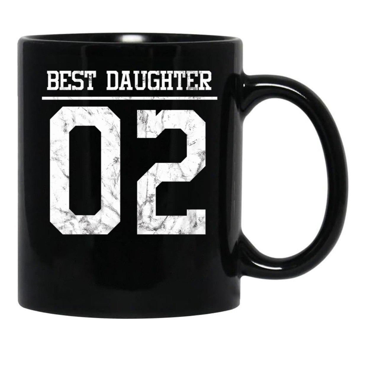 Best Daughter 02 (1) Black Coffee Mug - Black