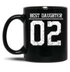 Best Daughter 02 (1) Black Coffee Mug