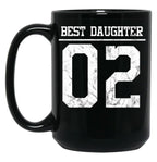 Best Daughter 02 (1) Black Coffee Mug