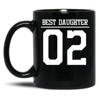 Best Daughter 02 Black Coffee Mug