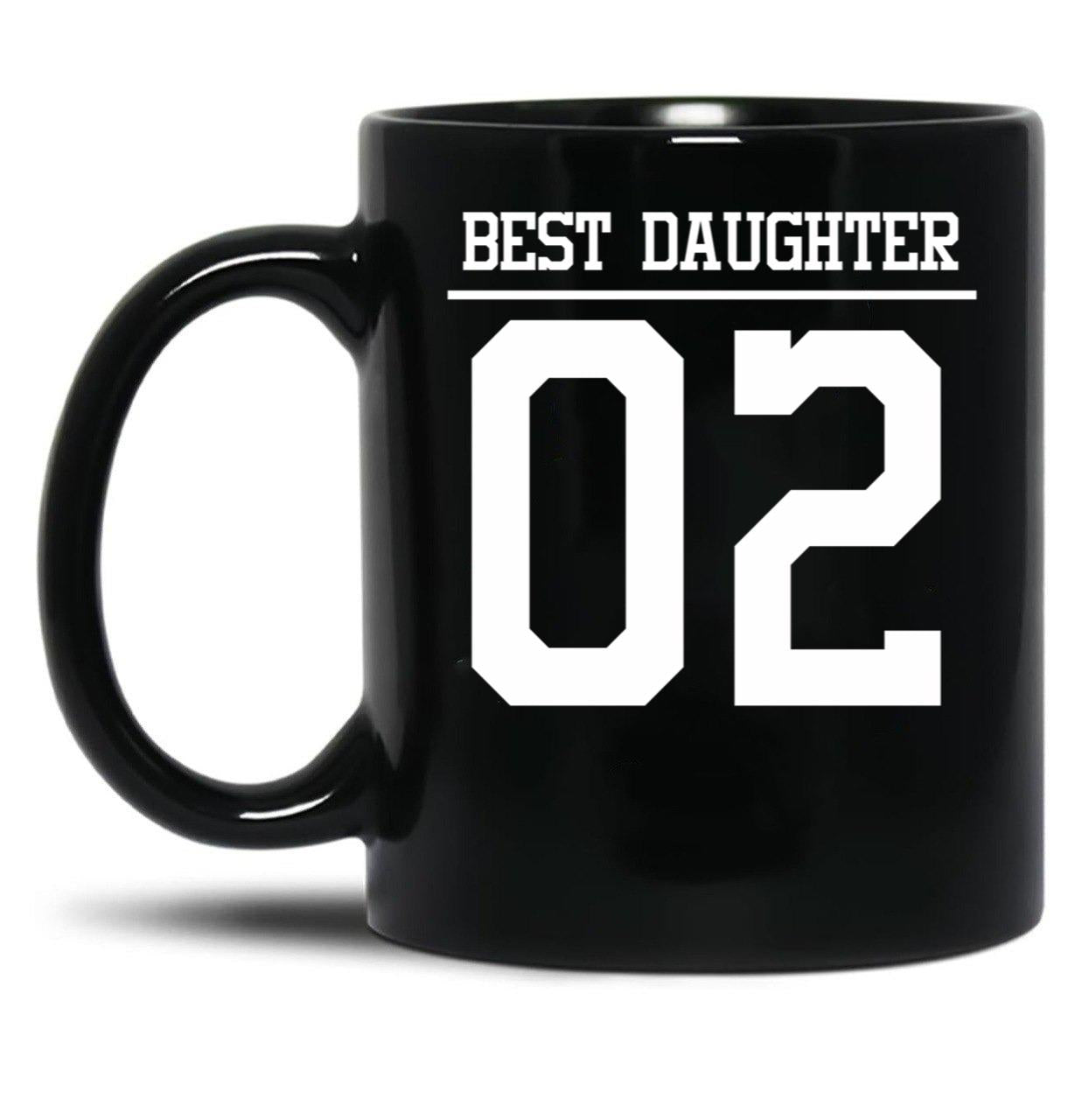 Best Daughter 02 Black Coffee Mug