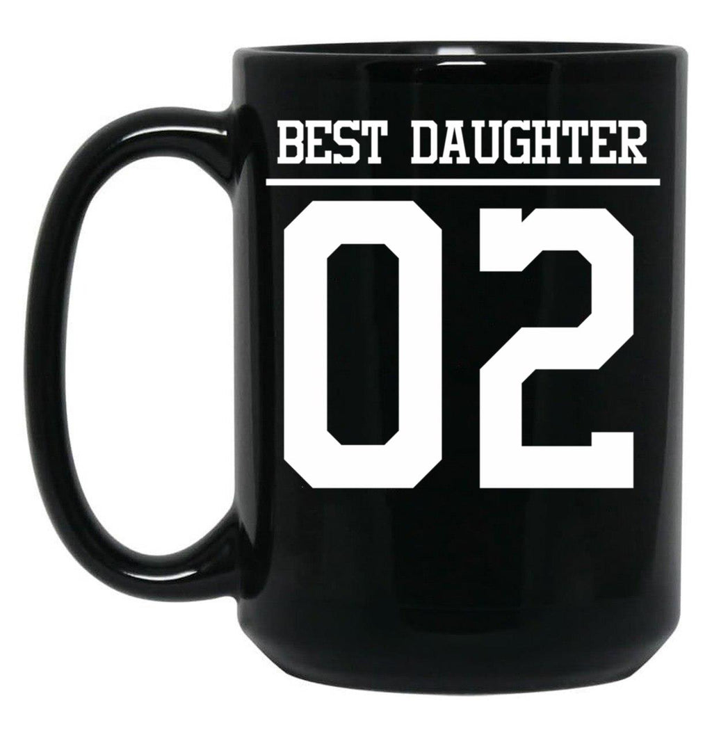 Best Daughter 02 Black Coffee Mug