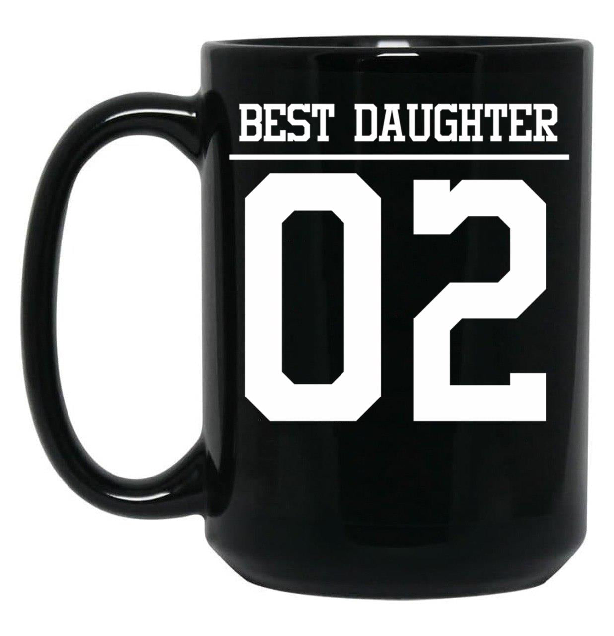 Best Daughter 02 Black Coffee Mug