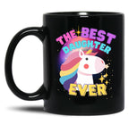 Best Daughter Ever V2- International Children'S Day Black Coffee Mug