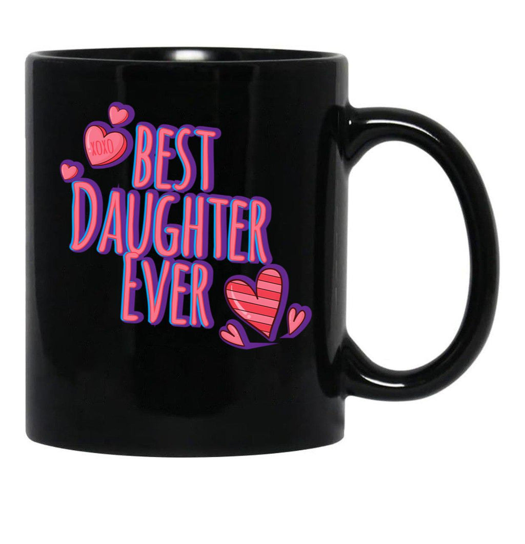 Best Daughter Ever (9) Black Coffee Mug - Black