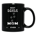Best Doxle Mom Ever Black Coffee Mug, Gift Coffee Mug - Black