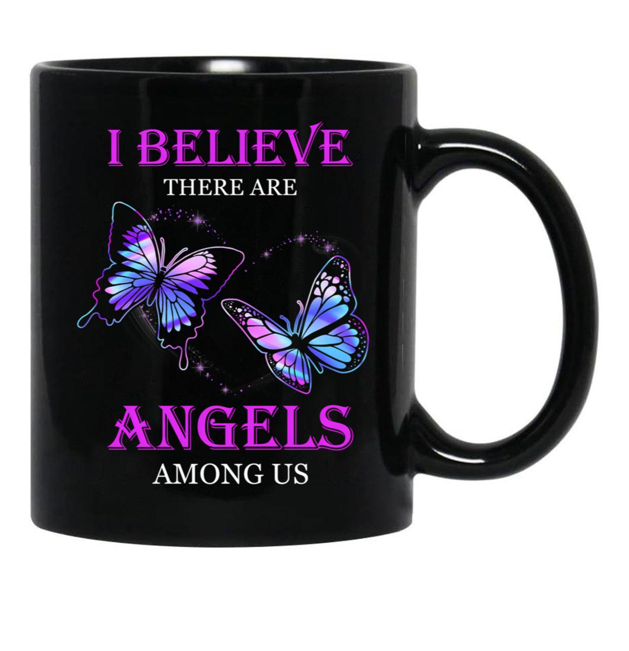Best Family Memorial Butterflies Couple Mug In Loving Memory Mug Black Coffee Mug - Black