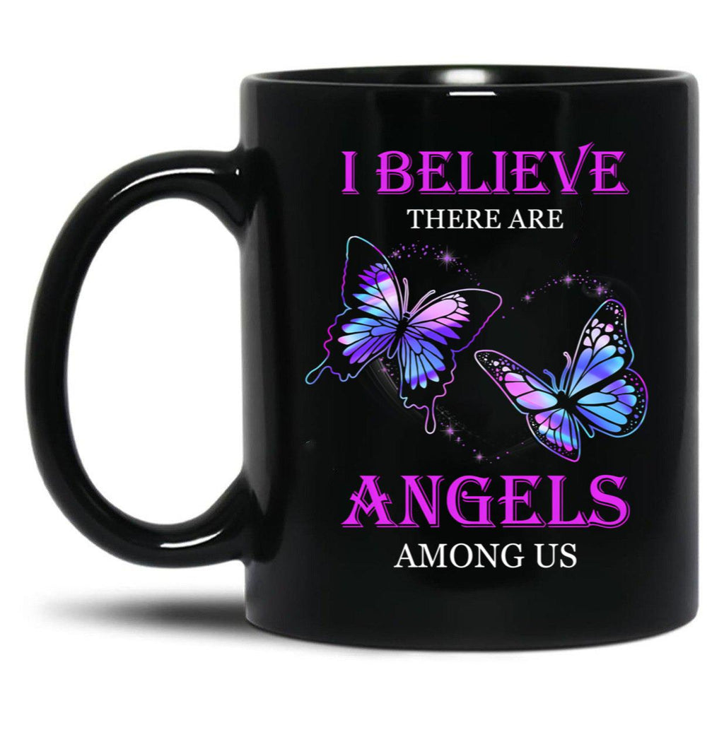 Best Family Memorial Butterflies Couple Mug In Loving Memory Mug Black Coffee Mug