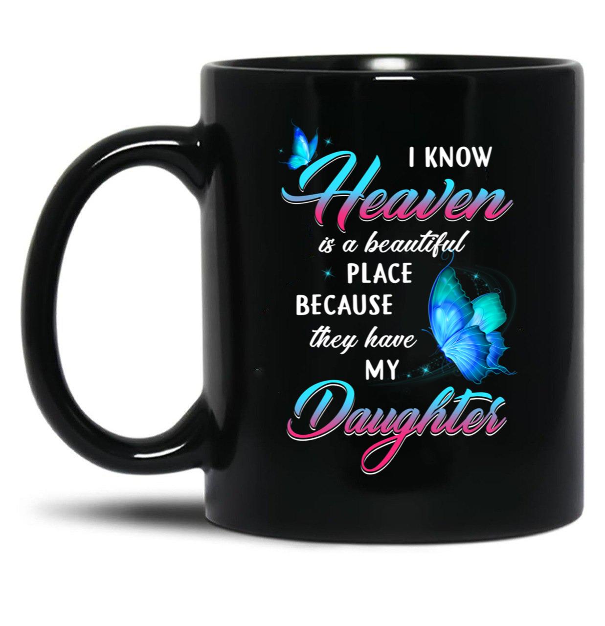 Best Family Memorial Daughter Remembrance Dad Mom In Loving Memory Black Coffee Mug