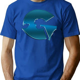 Best-GZA-Logo Premium Heavyweight Cotton T-Shirt - Blue
