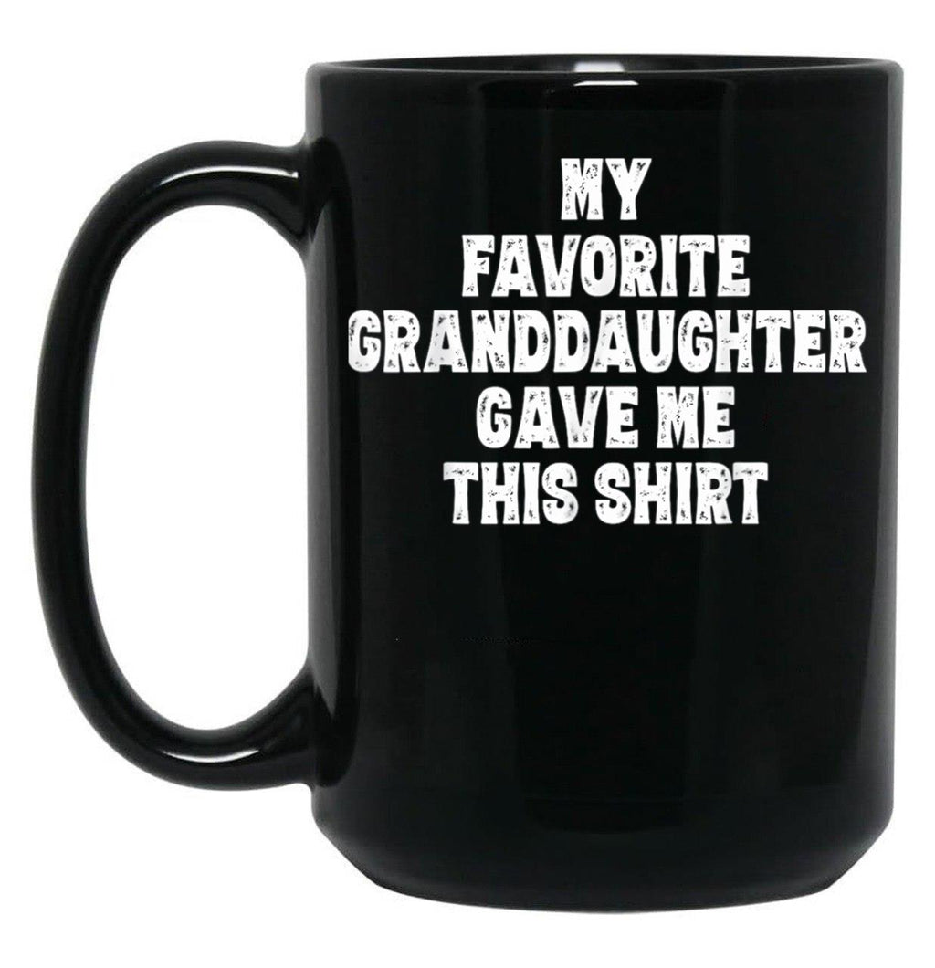 Best Granddaddy Ever Gifts From Granddaughter Grandson Black Coffee Mug