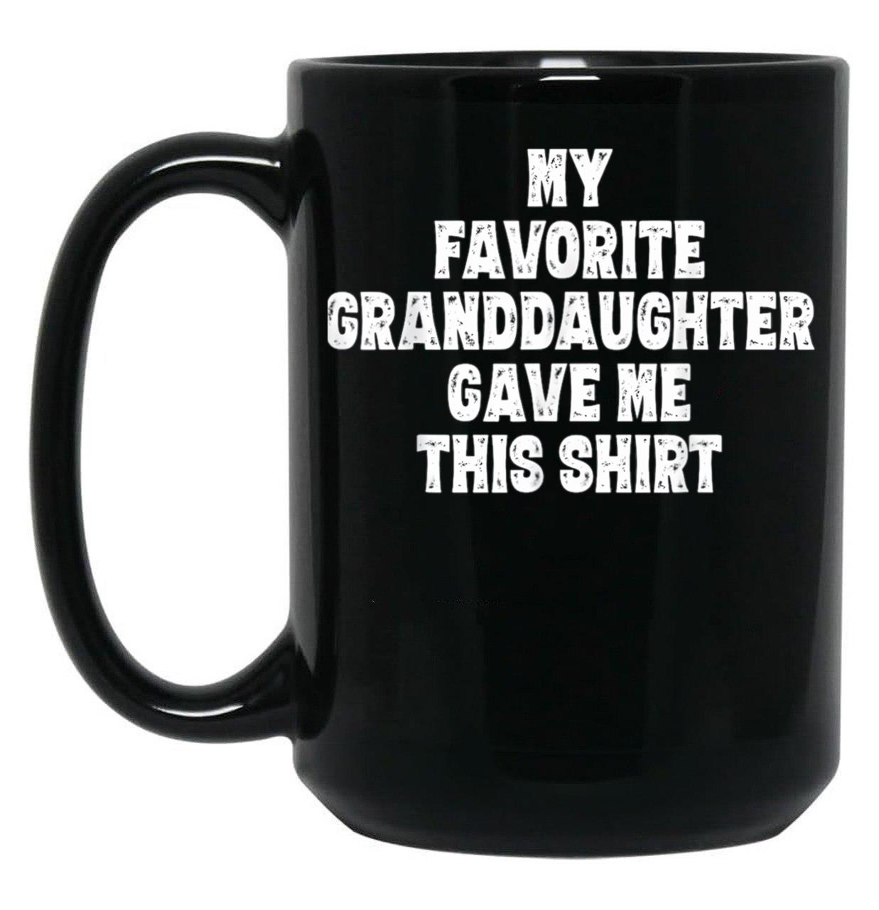 Best Granddaddy Ever Gifts From Granddaughter Grandson Black Coffee Mug