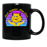Best Hamster Mom Ever Black Coffee Mug, Gift Coffee Mug - Black