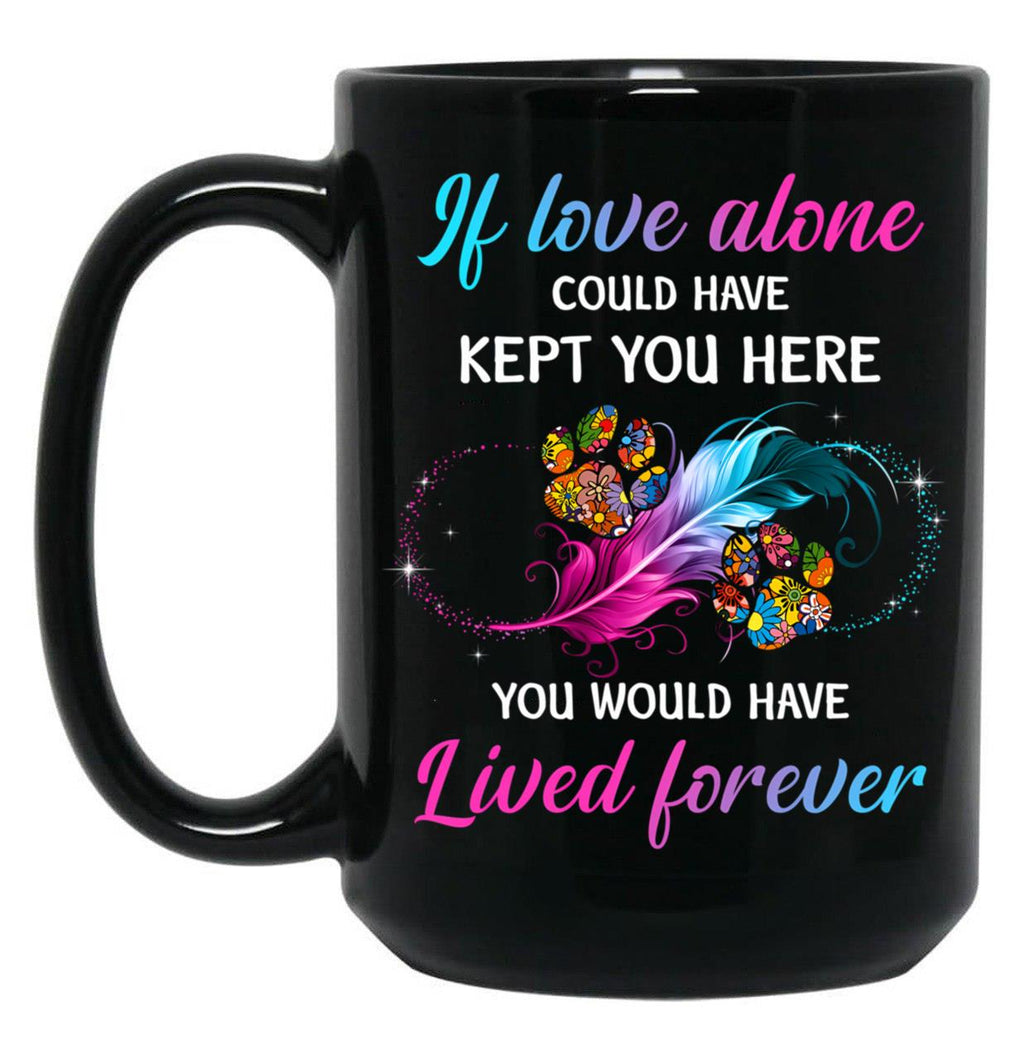 Best In Loving Memory Dog Paws Pet Memorial Angel Dog Remembrance Black Coffee Mug