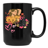 Best Knitting Mom Ever New Black Coffee Mug, Gift Coffee Mug