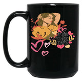 Best Knitting Mom Ever New Black Coffee Mug, Gift Coffee Mug