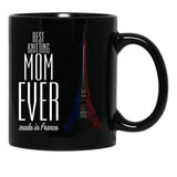 Best Knitting Mom Ever Black Coffee Mug, Gift Coffee Mug - Black