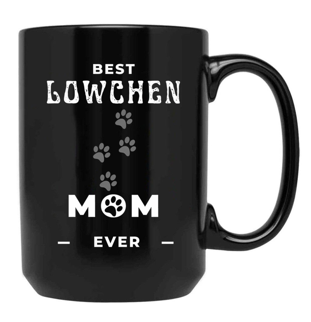 Best Lowchen Mom Ever Black Coffee Mug, Gift Coffee Mug