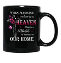 Best Memorial Family Cross Faith Remembrance Family In Loving Memory Black Coffee Mug - Black