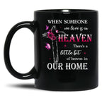 Best Memorial Family Cross Faith Remembrance Family In Loving Memory Black Coffee Mug