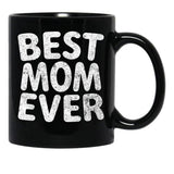 Best Mom Ever Casual Shirt Funny Mother'S Day Gift Christmas Black Coffee Mug, Gift Coffee Mug - Black
