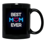 Best Mom Ever (7) Black Coffee Mug, Gift Coffee Mug - Black