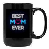 Best Mom Ever (7) Black Coffee Mug, Gift Coffee Mug