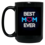 Best Mom Ever (7) Black Coffee Mug, Gift Coffee Mug