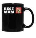 Best Mom Finger Black Coffee Mug, Gift Coffee Mug - Black