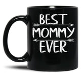Best Mommy Ever Shirt Funny Mother'S Day Gift Christmas Black Coffee Mug, Gift Coffee Mug - Black