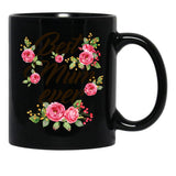 Best Mum Ever Black Coffee Mug, Gift Coffee Mug - Black