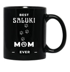 Best Saluki Mom Ever Black Coffee Mug, Gift Coffee Mug - Black