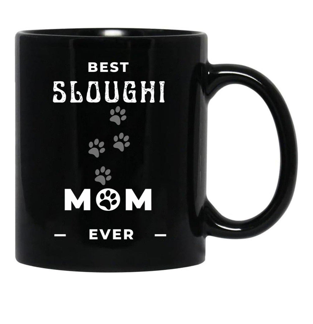 Best Sloughi Mom Ever Black Coffee Mug, Gift Coffee Mug - Black