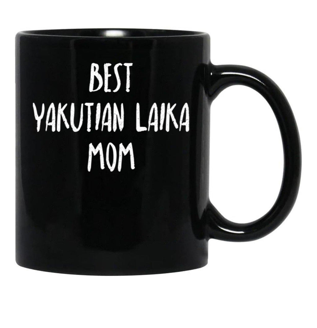 Best Yakutian Laika Mom Black Coffee Mug, Gift Coffee Mug - Black