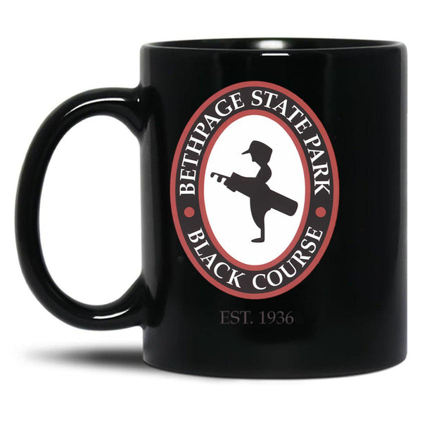 Bethpage Black Golf Course Black Coffee Mug, Gift Coffee Mug - Black