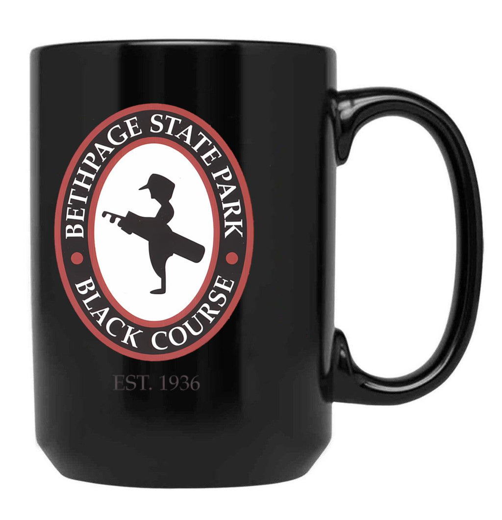 Bethpage Black Golf Course Black Coffee Mug, Gift Coffee Mug