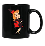 Bewitched Samantha Black Coffee Mug, Gift Coffee Mug - Black