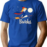 Bewitched T-Shirt for Men & Women, T-Shirts Graphic Tee - Blue