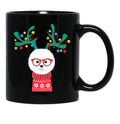 Bichon Frise Funny Holiday Xmas Christmas Black Coffee Mug, Gift Coffee Mug - Black