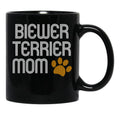 Biewer Terrier Mom Black Coffee Mug, Gift Coffee Mug - Black