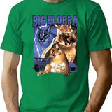Big Floppa Vintage Rap T-Shirt for Men & Women, T-Shirts Graphic Tee - Green