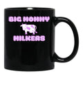 Big Mommy Milkers Cow Design Black Coffee Mug, Gift Coffee Mug - Black
